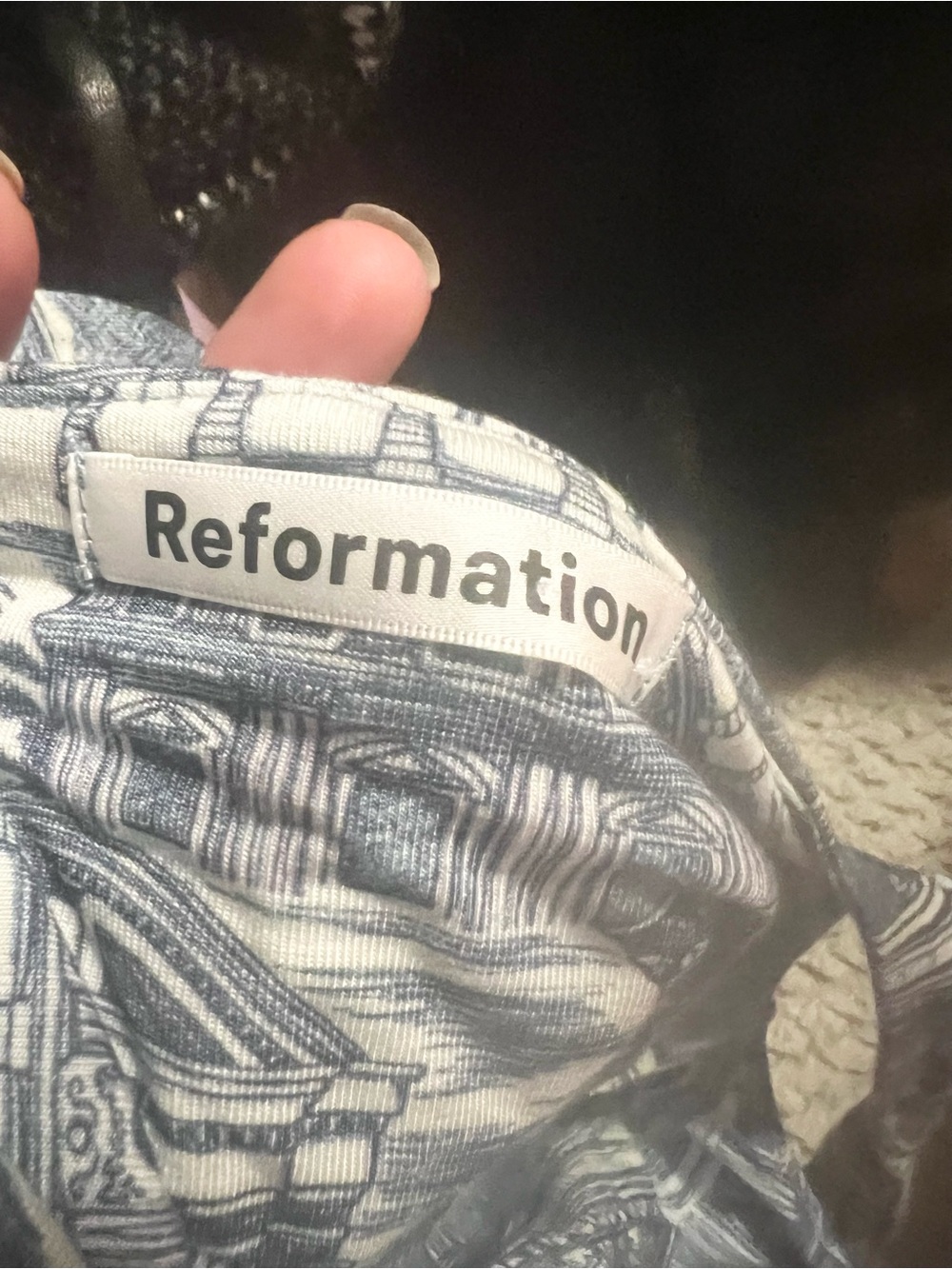 REFORMATION SEVILLE mini DRESS IN ROME - Picture 3 of 6